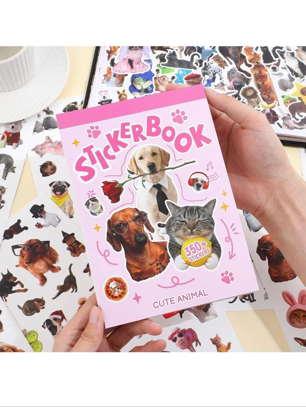 Assorted Cute Dogs Sticker Pack - Multicolor